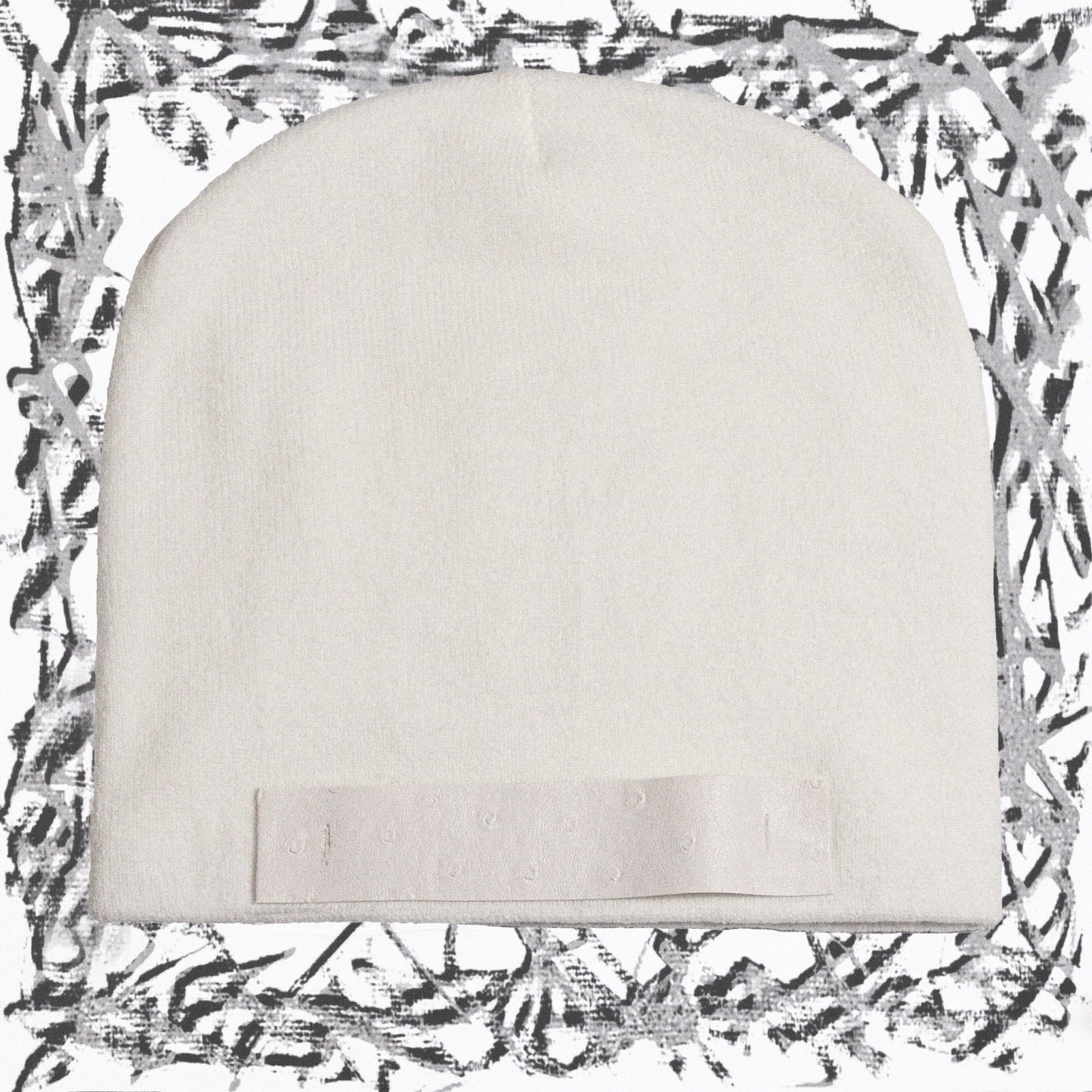 WHITE ANTI-SKULLCAP